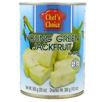 YOUNG GREEN JACKFRUIT 565G - CHEF'S CHOICE