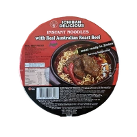 INSTANT NOODLES WITH ROAST PORK  200G CUP - ICHBAN DELICIOUS