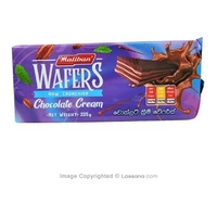 WAFERS CHOCOLATE  CREAM - MALIBAN - 225G