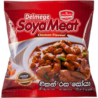 SOYA MEAT - CHICKEN FLAVOR  90G - DELMEGE