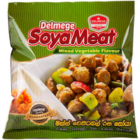 SOYA MEAT - MIXED VEGETABLE 90G - DELMEGE