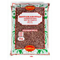 DOUBLE POLISHED MOTTAIKARUPPAN RICE 1KG - LEELA