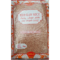 RED RAW RICE 5KG - LEELA