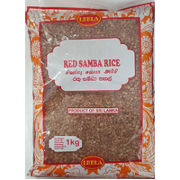 RED SAMBA RICE 1KG - LEELA