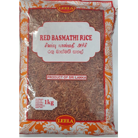 RED BASMATHI RICE 1KG - LEELA