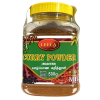 ROASTED CURRY POWDER MILD 500G  - LEELA