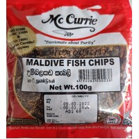 MALDIVE FISH CHIPS 100G - MC CURRIE