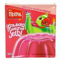 STRAWBERRY FLAVOURED JELLY 200G - MOTHA