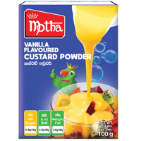 CUSTARD POWDER VANILLA 100G - MOTHA