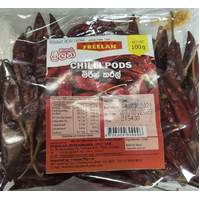 CHILLI PODS 100G - FREELAN