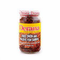 FRIED ONION & MALDIVE FISH SAMBOL - DERANA - 200G