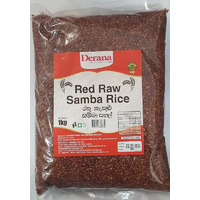 RED RAW SAMBA RICE 1KG -DERANA