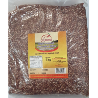 HAND POUNDED PARBOILED (MOTTAI KARUPPAN) RICE 1KG - AMMA