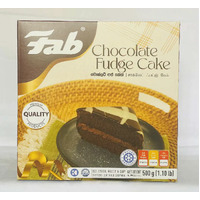 CHOCOLATE FUDGE CAKE 500G - FAB