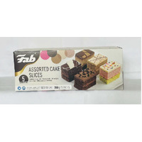 ASSORTED CAKE SLICES 350G - FAB