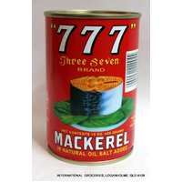 MAKEREL IN OIL 777 - 425G