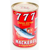 MAKEREL IN TOMATO SAUCE 425G -777 -