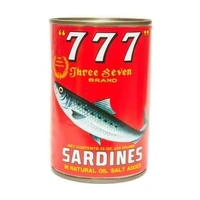 SARDINES IN OIL SALT 425G - 777