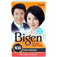 DARK BROWN HENNA COLOR N30 - BIGEN
