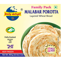 MALABAR POROTTA FAMILY PACK 1KG - DAILY DELIGHT -