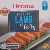 SAVOURY LAMB ROLLS 6 PCS - DERANA