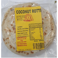 COCONUT ROTI - 5 PCS - NK FOODS
