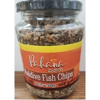 MALDIVE FISH CHIPS 400G - PAHANA