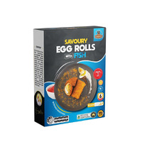 SAVOURY EGG ROLLS WITH FISH - 600G - COMFY FOOD