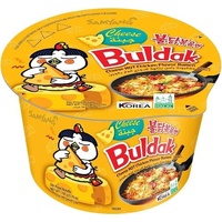 BULDAK HOT CHICKEN FLAVOR CHEESE RAMEN 105G BIG BOWL - SAMYANG