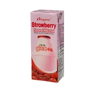 STRAWBERRY FLAVORED MILK 200ML - BINGGRAE