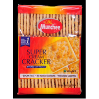 SUPER CREAM CRACKER 490G - MUNCHEE