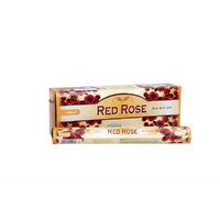 RED ROSE INCENSE FLORAL - TULSI