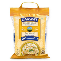 GOLDEN SELLA BASMATI RICE  5KG - DAAWAT