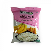 RICE FLAKES WHITE (BEATEN RICE) 500G -BRAHMINS