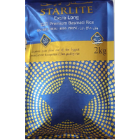 PREMIUM BASMATI RICE 2KG - STARLITE