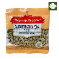 CARDAMOM GREEN GROUND 15G - MAHARAJAHS CHOICE