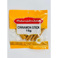 CINNAMON STICKS 15G - MAHARAJAHS CHOICE