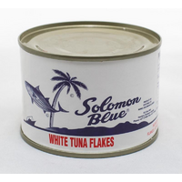 WHITE TUNA FLAKES IN OIL 400G - SOLOMON BLUE