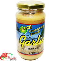 CRUSHED GARLIC 375G -AUSPICE