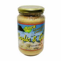 CRUSHED GARLIC & GINGER 375G -AUSPICE
