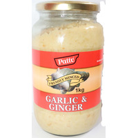 CRUSHED GARLIC & GINGER 1KG - PATTU