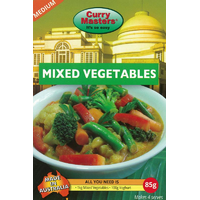 MIXED VEGETABLES 85G - CURRY MASTERS