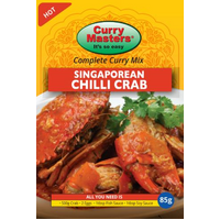 SINGAPOREAN CHILLI CRAB 85G - CURRY MASTERS