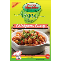 VEGAN CHICKPEAS CURRY 250G - CURRY MASTERS