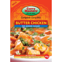 BUTTER CHICKEN NO SUGAR 85G - CURRY MASTERS