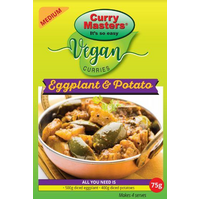 VEGAN EGGPLANT 75G - CURRY MASTERS