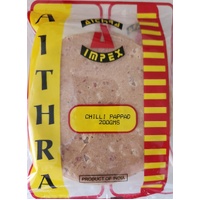CHILLI PAPADS 200G - AITHRA