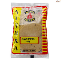 CUMIN PAPADS 200G - AITHRA