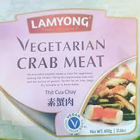 VEGETARIAN CRAB MEAT 600G - LAMYONG