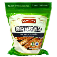 VEGETABLE POT STICKERS 60G - LAMYONG